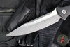 Microtech Socom Alpha Fixed Blade- Black Handle- Stonewash Blade 113-10