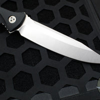 Microtech Socom Alpha Fixed Blade- Black Handle- Stonewash Blade 113-10