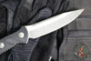 Microtech Socom Alpha Fixed Blade- Black Handle- Stonewash Blade 113-10