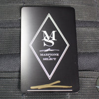 Marfione Select LUDT OTS Knife- Apocalyptic Finished Titanium Handle- Apocalyptic Plain Edge Blade 1135-10 APMS1