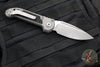 Microtech 2024 LUDT OTS Knife- Natural Clear Finished Handle- Apocalyptic Plain Edge Blade 1135-10 APNC