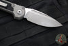 Microtech 2024 LUDT OTS Knife- Natural Clear Finished Handle- Apocalyptic Plain Edge Blade 1135-10 APNC