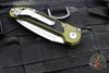 Microtech 2024 LUDT OTS Knife- OD Green Handle- Stonewash Blade 1135-10 OD