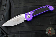 Microtech LUDT OTS Knife- Purple Handle- Stonewash Blade 1135-10 PU