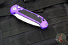 Microtech LUDT OTS Knife- Purple Handle- Stonewash Blade 1135-10 PU