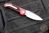 Microtech 2024 LUDT OTS Knife- Red Handle- Stonewash Blade 1135-10 RD