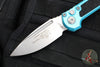 Microtech 2024 LUDT OTS Knife- Turquoise Handle- Stonewash Blade 1135-10 TQ