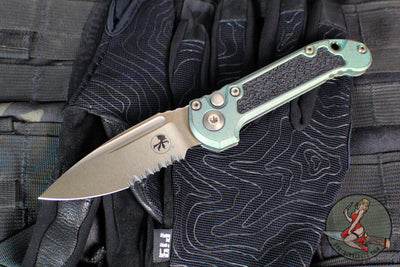 ots様 Microtech LUDT OTS Knife- Single Edge- Topographic Badlands