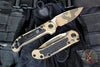 Microtech LUDT OTS Knife- Single Edge- Badlands Camo Finished Handle And Plain Edge Blade 1135-1 BNCS-Z4