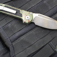 Microtech LUDT OTS Knife- GEN III- Single Edge- Outbreak Finished Handle- Outbreak Finished Plain Edge Blade 1135-1 OBS