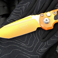 Microtech LUDT OTS Knife- Sunrise Finished Handle- Sunrise Finished Blade 1136-1 LPSUS