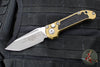 Microtech LUDT OTS Knife- GEN III- Tanto Edge- OD Green Handle- Apocalyptic Blade 1136-10 APOD