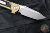 Microtech LUDT OTS Knife- GEN III- Tanto Edge- OD Green Handle- Apocalyptic Blade 1136-10 APOD