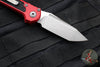 Microtech 2024 LUDT OTS Knife- Tanto Edge- Red Handle- Apocalyptic Blade 1136-10 APRD