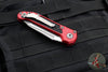 Microtech 2024 LUDT OTS Knife- Tanto Edge- Red Handle- Apocalyptic Blade 1136-10 APRD