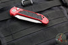 Microtech 2024 LUDT OTS Knife- Tanto Edge- Red Handle- Apocalyptic Blade 1136-10 APRD