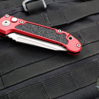 Microtech 2024 LUDT OTS Knife- Tanto Edge- Red Handle- Apocalyptic Blade 1136-10 APRD