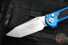 Microtech 2024 LUDT OTS Knife- Blue Handle- Stonewash Blade 1136-10 BL