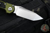 Microtech 2024 LUDT OTS Knife- OD Green Handle- Stonewash Blade 1136-10 OD