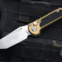 Microtech 2024 LUDT OTS Knife- Tan Handle- Stonewash Blade 1136-10 TA