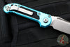 Microtech LUDT OTS Knife- Turquoise Handle- Stonewash Blade 1136-10 TQ