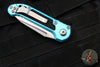 Microtech LUDT OTS Knife- Turquoise Handle- Stonewash Blade 1136-10 TQ