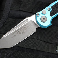 Microtech 2024 LUDT OTS Knife- Tanto Edge- Turquoise Handle- Apocalyptic Blade 1136-10 APTQ