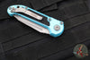 Microtech 2024 LUDT OTS Knife- Tanto Edge- Turquoise Handle- Apocalyptic Blade 1136-10 APTQ