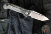 Marfione Select LUDT OTS Knife- Tanto Edge- Smooth Carbon Fiber Handle- Stonewash Plain Edge Blade- Bronze Backstrap 1136-10 MS13