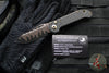 Marfione Select LUDT OTS Knife- Tanto Edge- Carbon Fiber Handle- Baker Forge Coppermai Damascus Blade- Bronze HW 1136-16 MS1