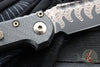 Marfione Select LUDT OTS Knife- Tanto Edge- Carbon Fiber Handle- Baker Forge Coppermai Damascus Blade- Bronze HW 1136-16 MS1