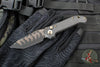 Marfione Select LUDT OTS Knife- Tanto Edge- Carbon Fiber Handle- Baker Forge Coppermai Damascus Blade- Bronze HW 1136-16 MS1 v2