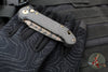 Marfione Select LUDT OTS Knife- Tanto Edge- Carbon Fiber Handle- Baker Forge Coppermai Damascus Blade- Bronze HW 1136-16 MS1 v2