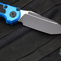 Microtech 2024 LUDT OTS Knife- Blue Handle- Black Blade 1136-1 BL