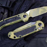 Microtech LUDT OTS Knife- Bazooka Camo Finished Handle- Bazooka Camo Finished Blade 1136-1 BOCS-Z4
