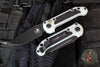 Microtech LUDT OTS Knife- Jade Green G-10 Handle- Black Finished Blade 1136-1 GTJGS-X4