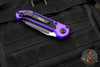 Microtech LUDT OTS Knife- Purple Handle- Black Blade 1136-1 PU