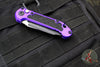 Microtech LUDT OTS Knife- Purple Handle- Black Blade 1136-1 PU