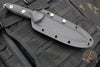 Microtech Socom Alpha Fixed Blade- Tanto Edge- Apocalyptic Part Serrated Blade 114-11 AP