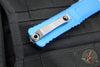 Microtech Combat Troodon Gen III OTF Knife- Double Edge- Blue Handle- Apocalyptic Blade 1142-10 APBL Gen III 2024