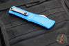 Microtech Combat Troodon Gen III OTF Knife- Double Edge- Blue Handle- Apocalyptic Blade 1142-10 APBL Gen III 2024