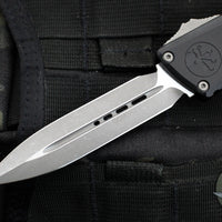 Microtech Combat Troodon Gen III OTF Knife- Double Edge- Black Handle- Apocalyptic Blade 1142-10 AP Gen III 2024