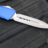 Microtech Combat Troodon Gen III OTF Knife- Double Edge- Navy Blue Handle- Apocalyptic Blade 1142-10 APNA Gen III 2024