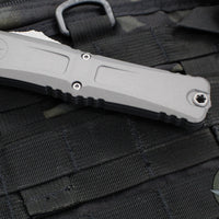 Microtech Combat Troodon Gen III OTF Knife- Double Edge- Natural Clear Finished Handle- Apocalyptic Blade 1142-10 APNC Gen III 2024