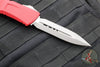 Microtech Combat Troodon Gen III OTF Knife- Double Edge- Red Handle- Apocalyptic Blade 1142-10 APRD Gen III 2024