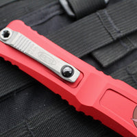 Microtech Combat Troodon Gen III OTF Knife- Double Edge- Red Handle- Apocalyptic Blade 1142-10 APRD Gen III 2024