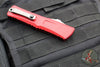 Microtech Combat Troodon Gen III OTF Knife- Double Edge- Red Handle- Apocalyptic Blade 1142-10 APRD Gen III 2024