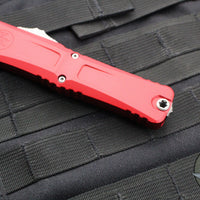 Microtech Combat Troodon Gen III OTF Knife- Double Edge- Red Handle- Apocalyptic Blade 1142-10 APRD Gen III 2024