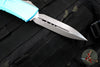 Microtech Combat Troodon Gen III OTF Knife- Double Edge- Turquoise Handle- Apocalyptic Blade 1142-10 APTQ Gen III 2024