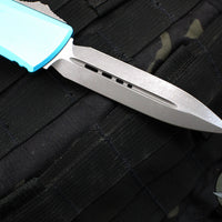 Microtech Combat Troodon Gen III OTF Knife- Double Edge- Turquoise Handle- Apocalyptic Blade 1142-10 APTQ Gen III 2024